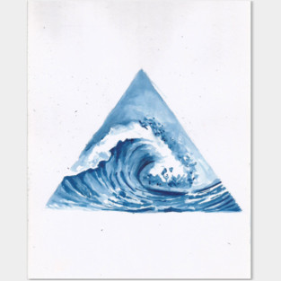 Waves Posters and Art