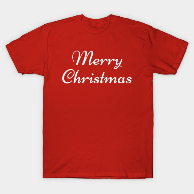 Merry Christmas T-Shirt by Creatifly Graphic Tees