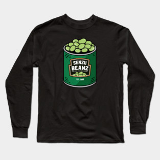Senzu Beanz  Parody - One For Full Recovery Long Sleeve T-Shirt