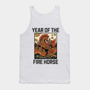 Year of the Fire Horse 2026- Lunar New Year Tank Top