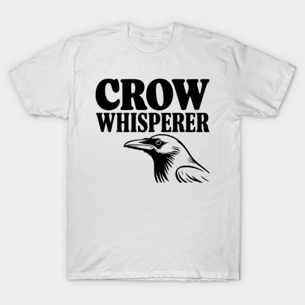 Crow Whisperer T-Shirt by Frank Ring