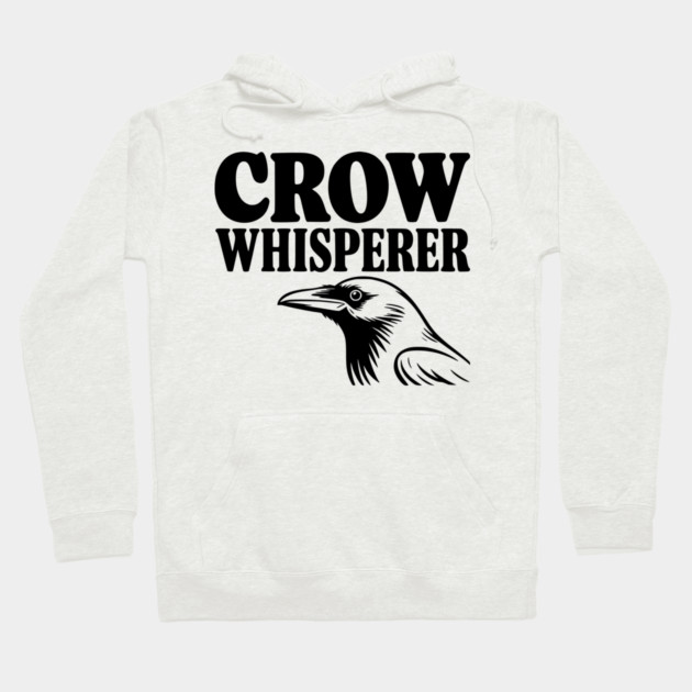 Crow Whisperer Hoodie by Frank Ring