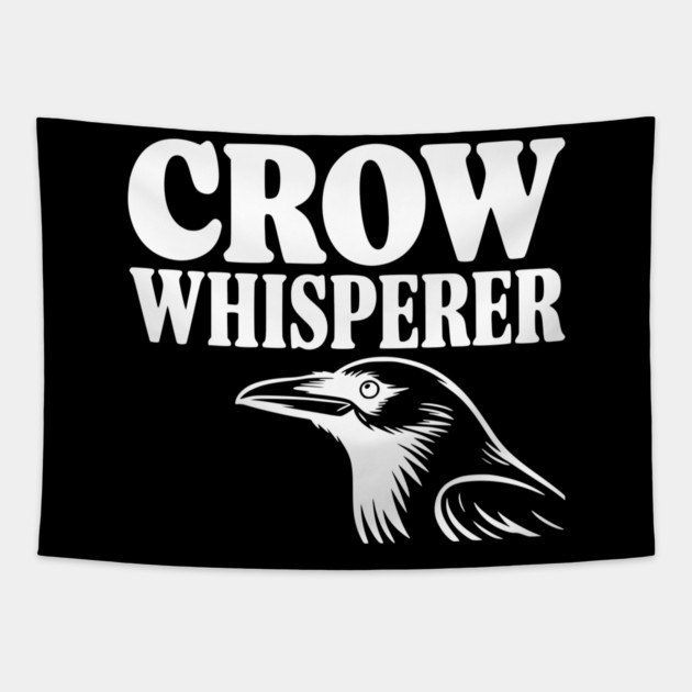 Crow Whisperer Tapestry by Frank Ring
