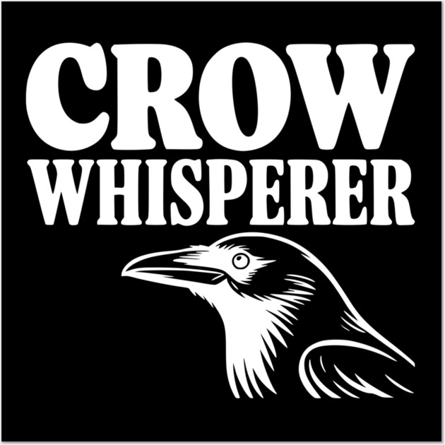 Crow Whisperer Wall Art by Frank Ring