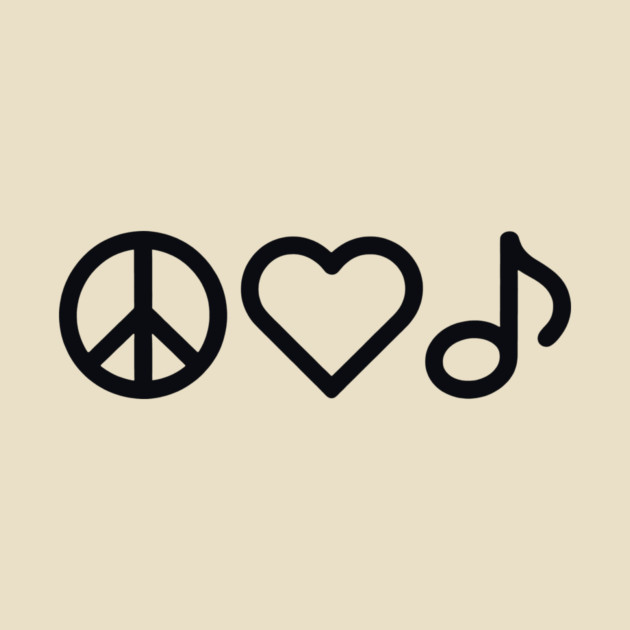Peace love Music by CreativeSage