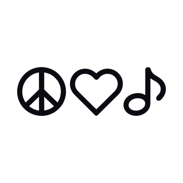 Peace love Music by CreativeSage