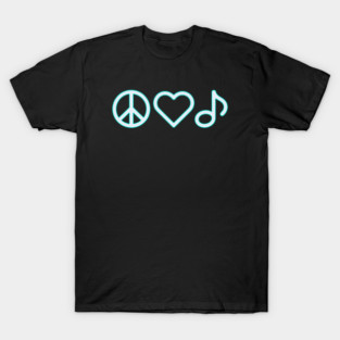 Peace Love Music T-Shirt