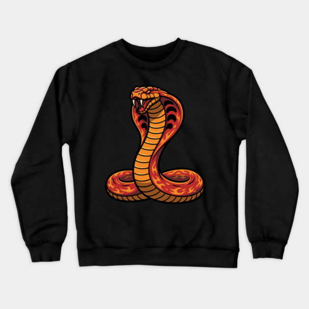 Snake Crewneck Sweatshirt by CreativeSage