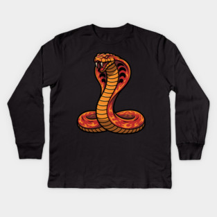 Snake Kids Long Sleeve T-Shirt