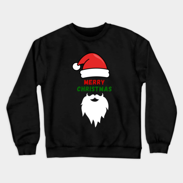 merry christmas Crewneck Sweatshirt by Creatifly Graphic Tees