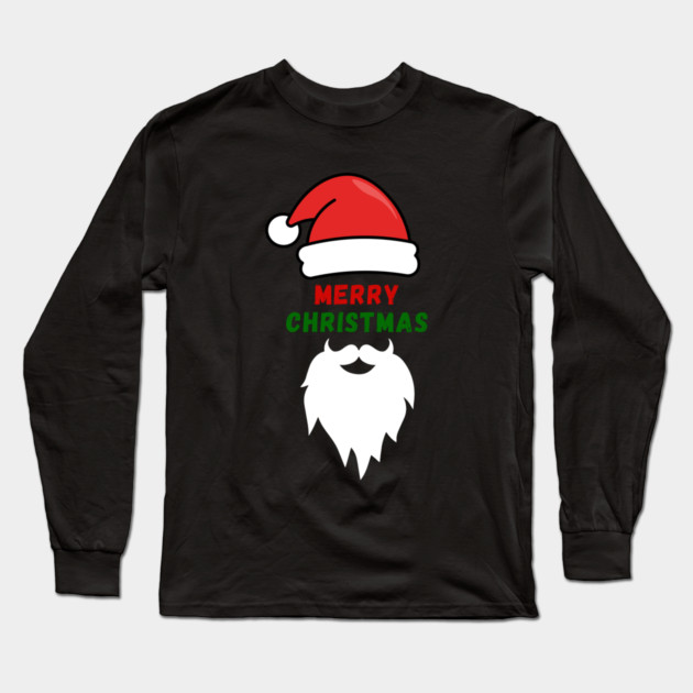 merry christmas Long Sleeve T-Shirt by Creatifly Graphic Tees