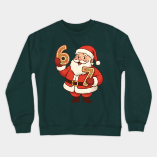 santa 67 gingerbread Crewneck Sweatshirt