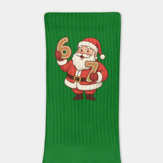 santa 67 gingerbread by Creatifly Graphic Tees