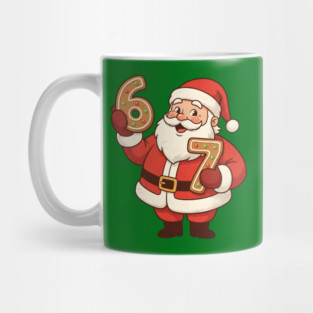 santa 67 gingerbread Mug