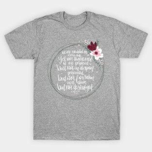 The 2 Corinthians 4:8&9 T-Shirt