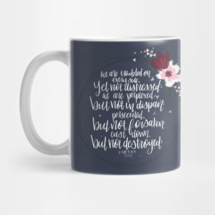 The 2 Corinthians 4:8&9 Mug