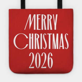 Merry Christmas 2026 Tote