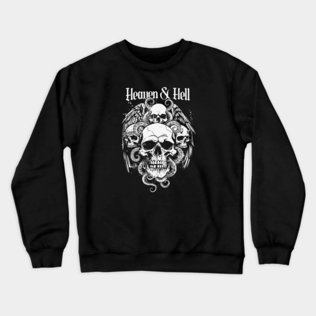 HEAVEN & HELL Crewneck Sweatshirt by artslaves