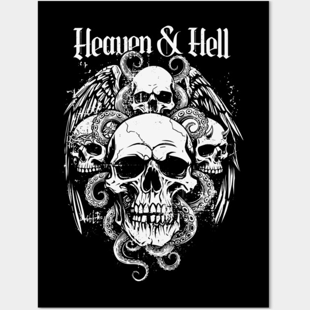 HEAVEN & HELL Wall Art by artslaves