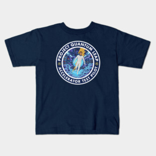 Quantum Leap Accelerator Pilot (BL) Kids T-Shirt