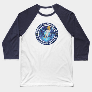 Quantum Leap Accelerator Pilot (BL) Baseball T-Shirt