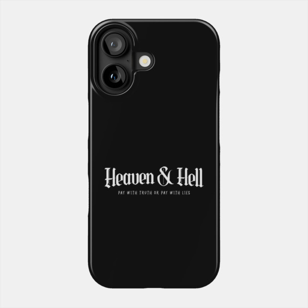 HEAVEN & HELL Phone Case by artslaves