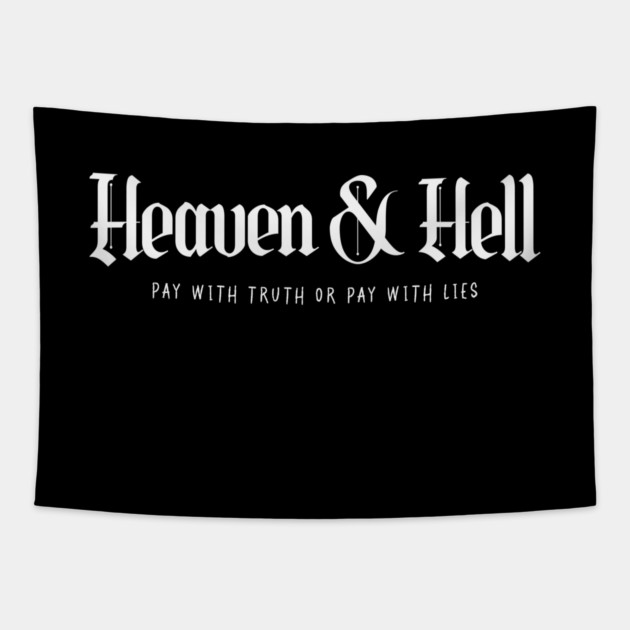 HEAVEN & HELL Tapestry by artslaves