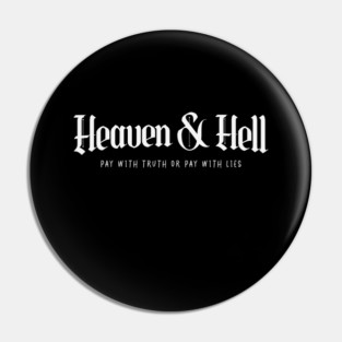 HEAVEN & HELL Pin