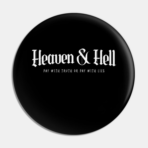HEAVEN & HELL Pin by artslaves