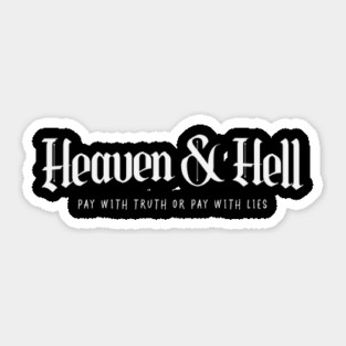 HEAVEN & HELL Sticker