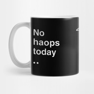 No Hoops Today Sad Basketball Player Mug