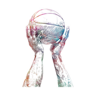 Basketball sport art #basketball T-Shirt