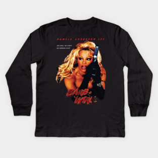 Barb Wire - Pamela Anderson Lee Kids Long Sleeve T-Shirt