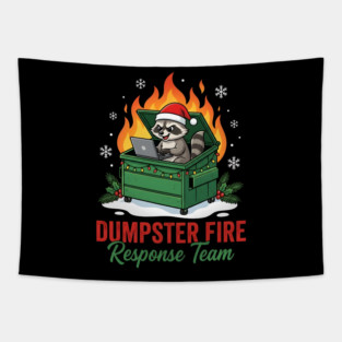 Dumpster Fire Response Team Tapestry