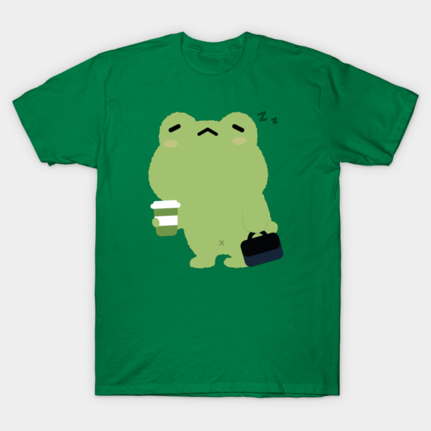 Tired frog T-Shirt by theladyernestember