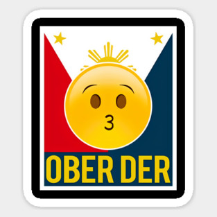 Filipino Emoticon Ober Der Sticker