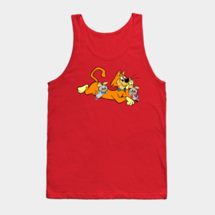 Pixie & Dixie And Mr. Jinx Tank Top