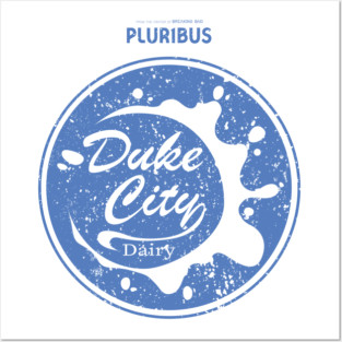 PLURIBUS: DUKE CITY DAIRY (GRUNGE STYLE) Posters and Art