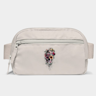 Skull Floral Bag