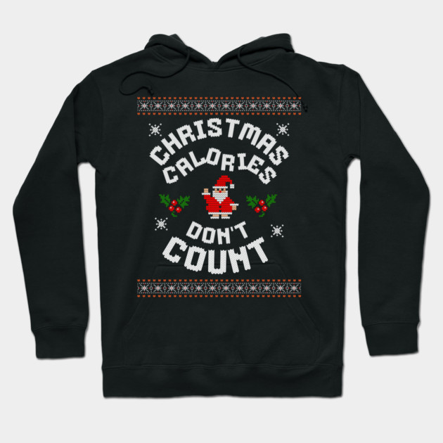 Christmas Calories Funny Holiday Tee Hoodie by TurnEffect