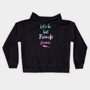 best friends Kids Hoodie