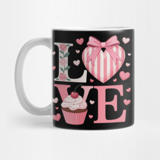 Concha Love Valentine's Day Mexican Sweet Pan Dulce Lover Mug