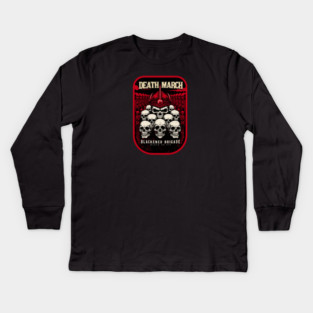 DEATH MARCH Kids Long Sleeve T-Shirt