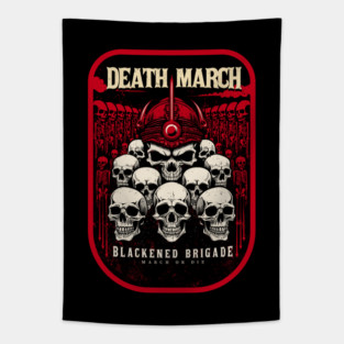 DEATH MARCH Tapestry