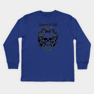 HEAVEN & HELL Kids Long Sleeve T-Shirt
