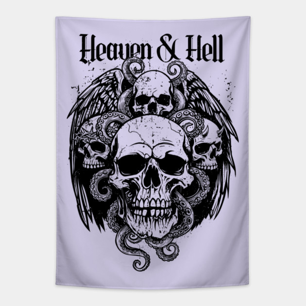 HEAVEN & HELL Tapestry by artslaves