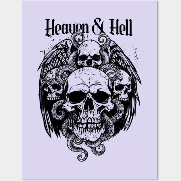 HEAVEN & HELL Wall Art by artslaves