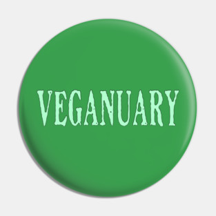 Veganuary Vegan Healthy Lifestyle Pin