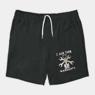 Car Lover I Am The Warranty Mechanic Shorts
