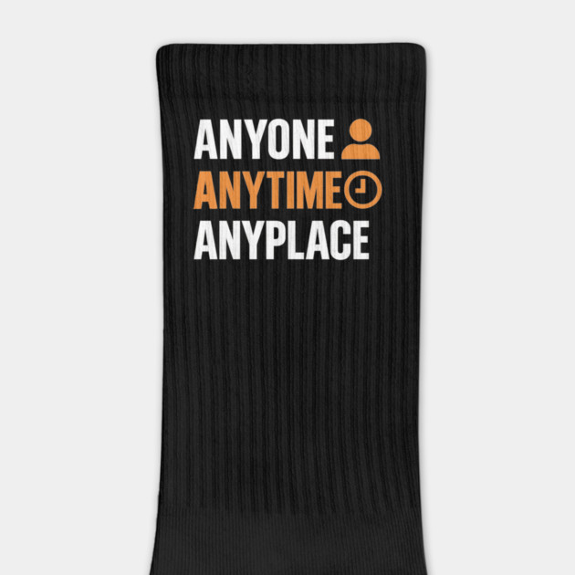 Anyone Anytime Funny Gym Workout Athlete Sports Training by logiamerch